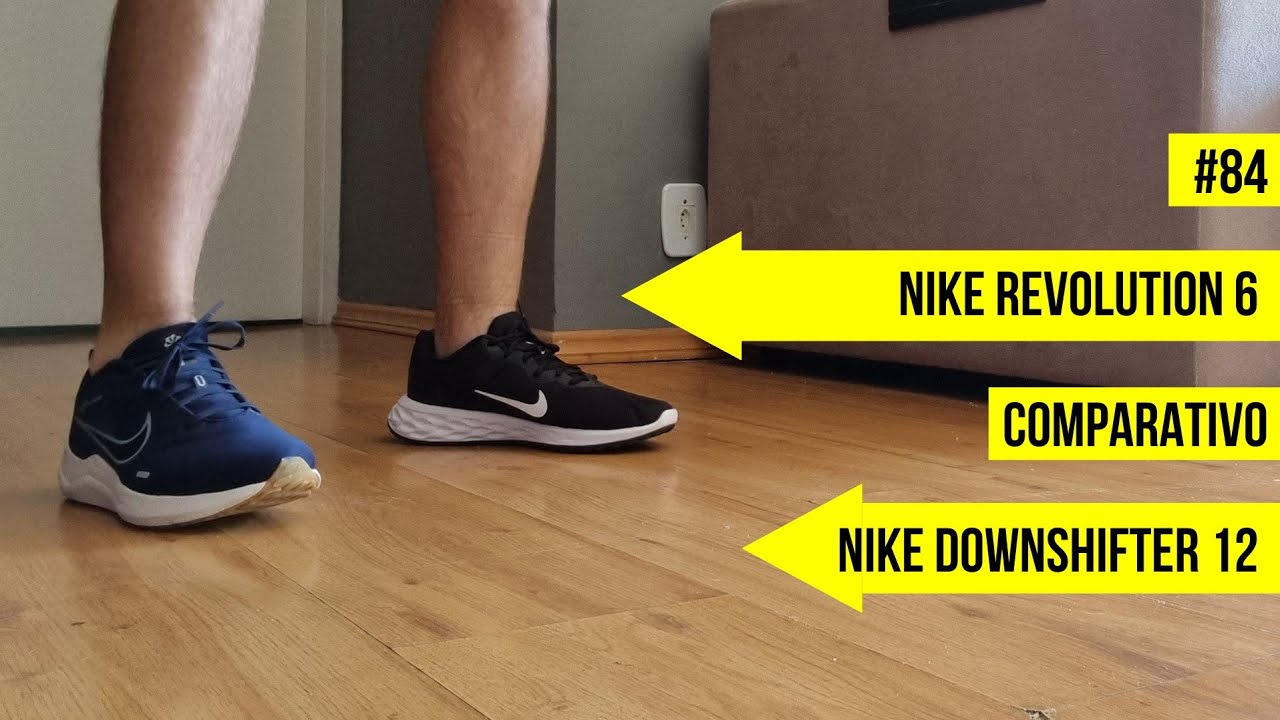 NIKE REVOLUTION 6 vs NIKE DOWNSHIFTER 12
