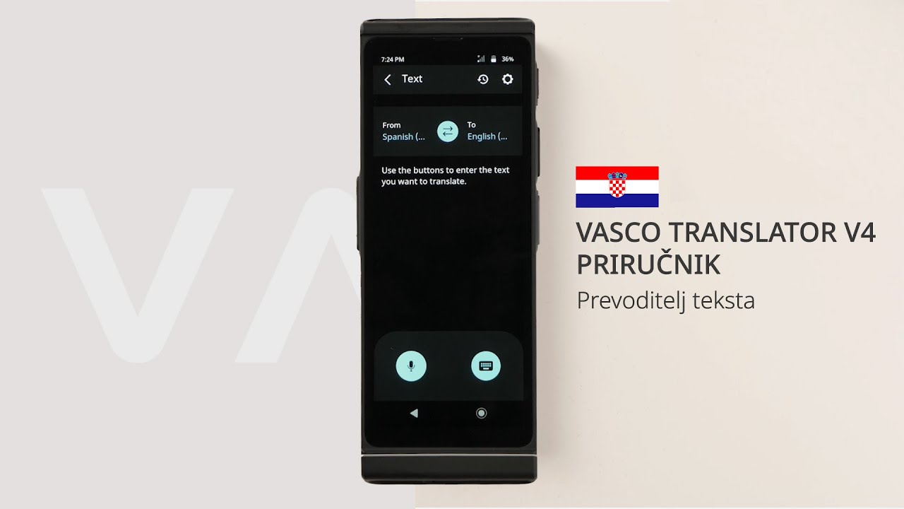 Vasco Translator V4: značajka prevoditelj teksta i kako ju koristiti