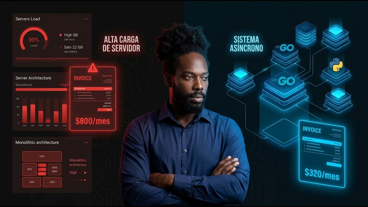 De $800 a $320/mes: Mi Stack Real para Escalar IA y Scraping (Go + Python)