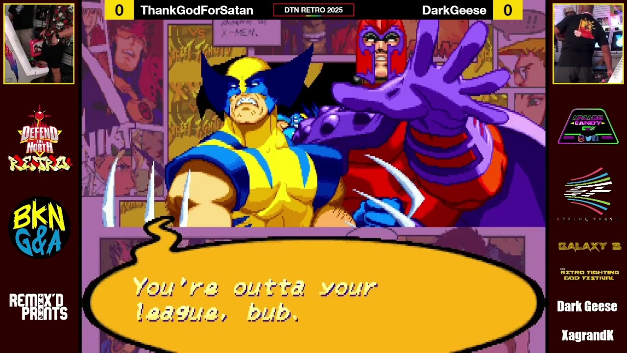 Defend The North Retro 2025 XVSF Arcade Version 2.0 Tournament Complete