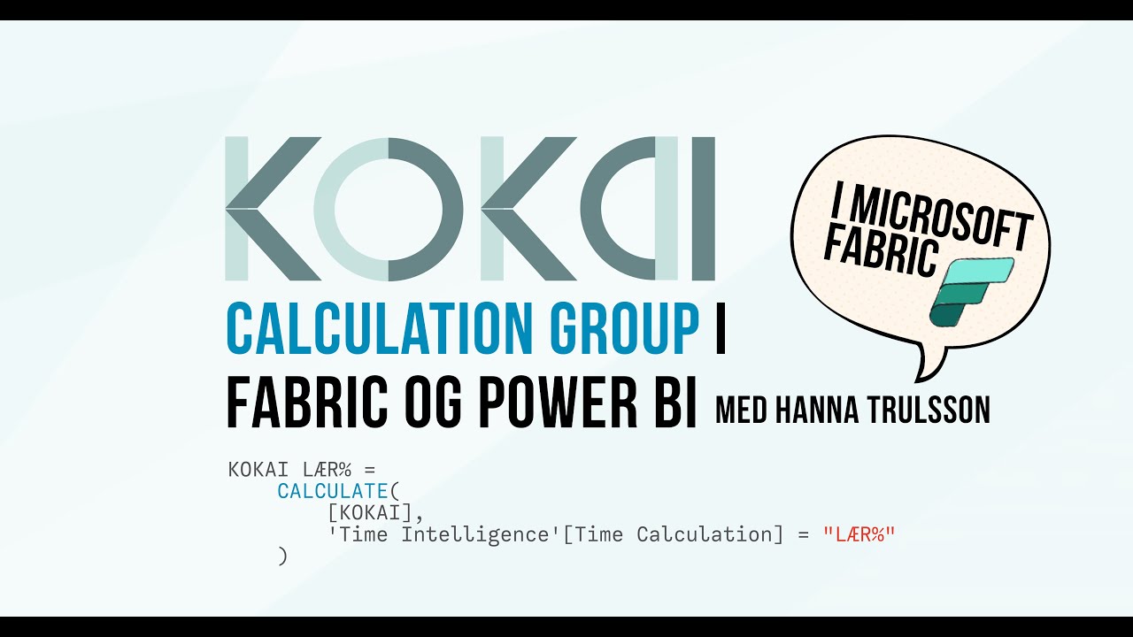 Calculation Groups med Time intelligance
