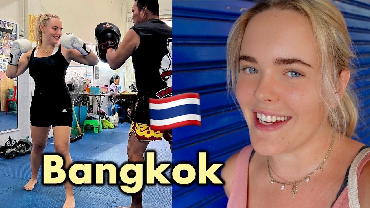Thaibokser, spiser streetfood og brevstemmer i Bangkok, Thailand🍜