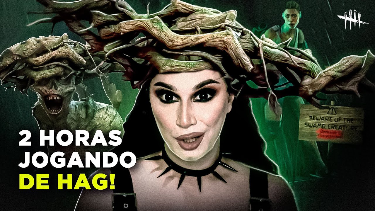 2 HORAS JOGANDO DE HAG (TESTEI VÁRIAS BUILDS E SKINS DA BRUXA)