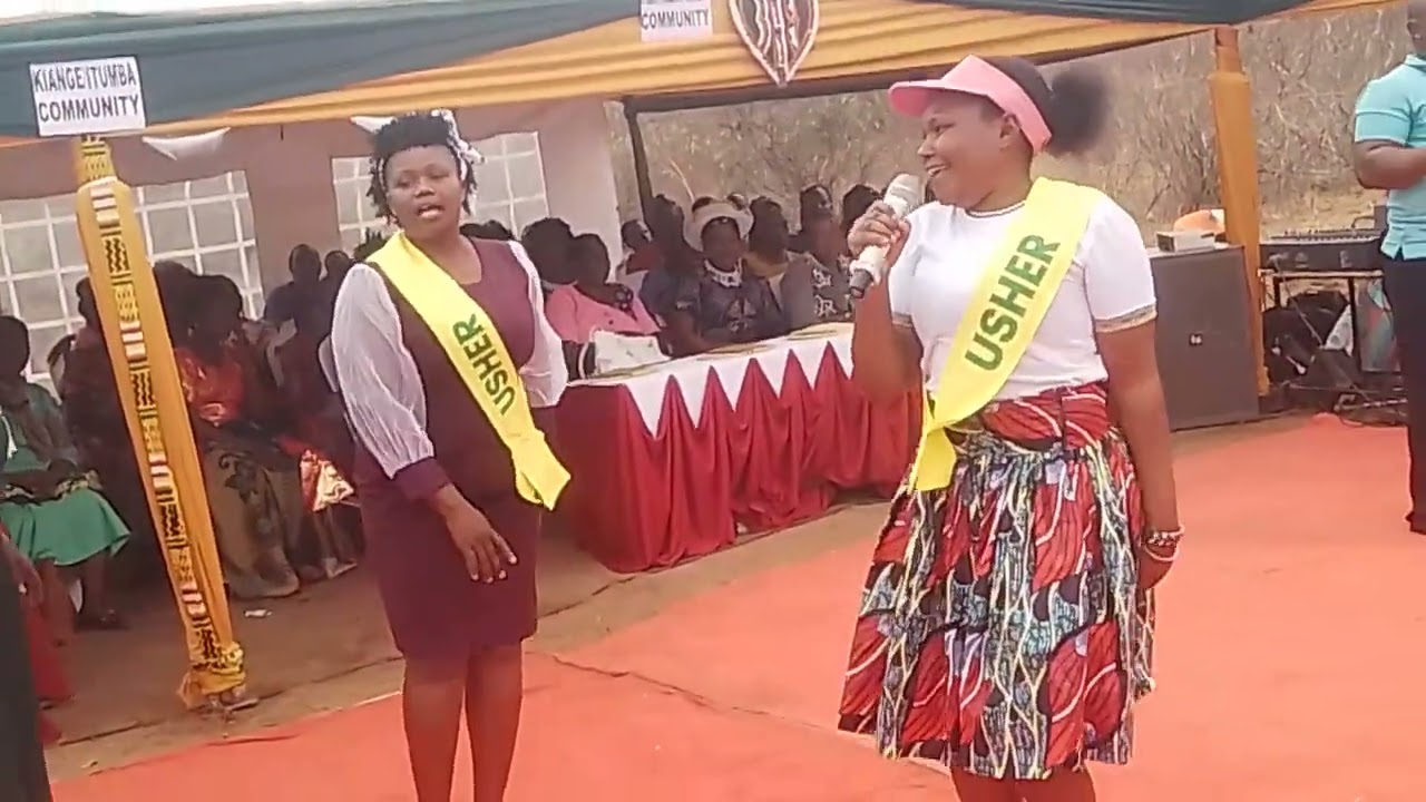 Victoria Mutambu perfoming live at a kamba kyathi....kya Dominic Musango na Lenah.
