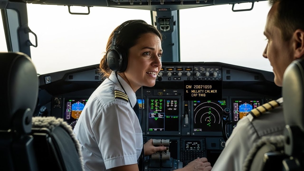Civilian Pilot Saved 180 Passengers — Then the Radio Called Her Military Call Sign