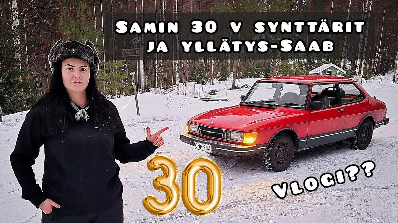 SAMIN 30V YLLÄTYSJUHLAT JA LAHJA-SAAB @MBMononen