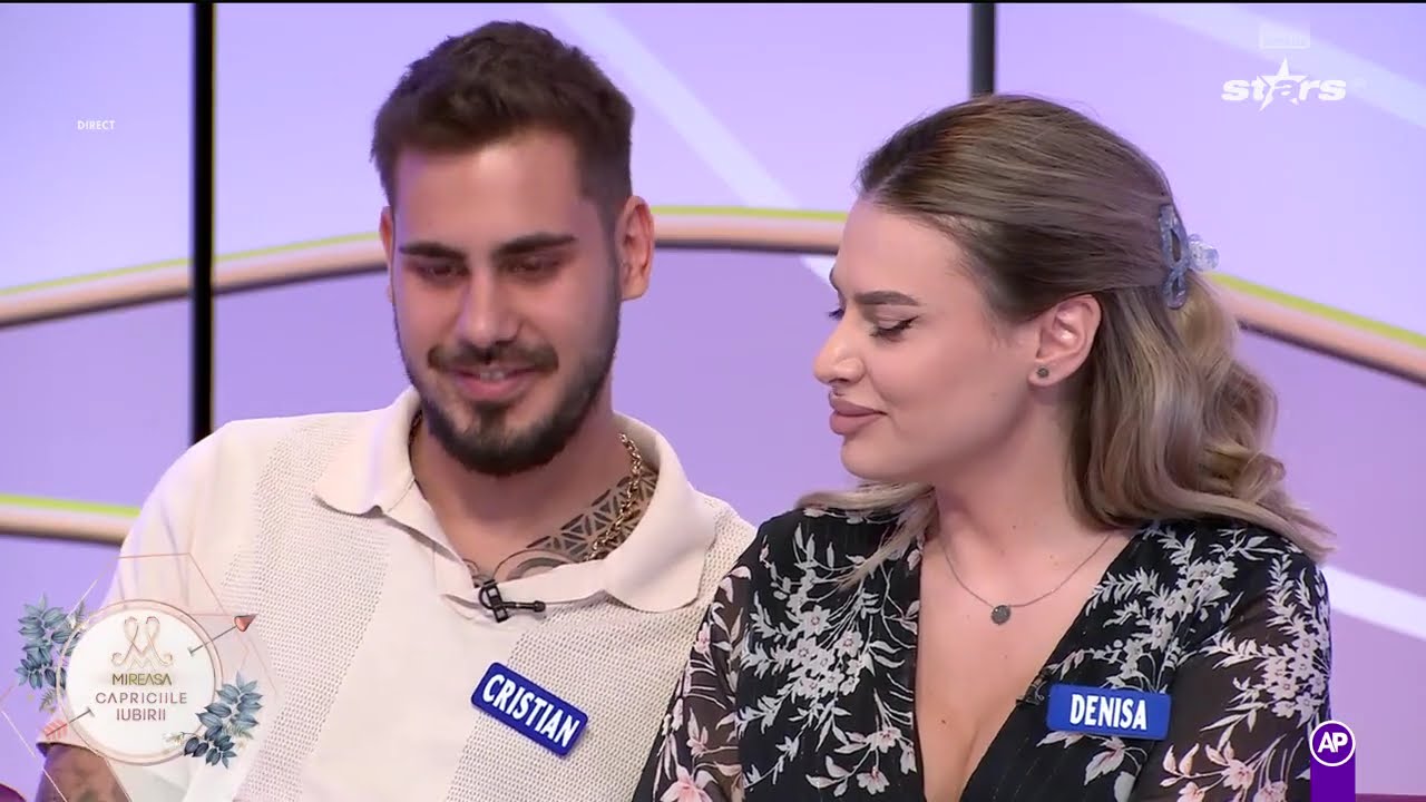 Denisa și Cristian au avut parte de un date! Concurenții, supuși și ei jocului psihologic