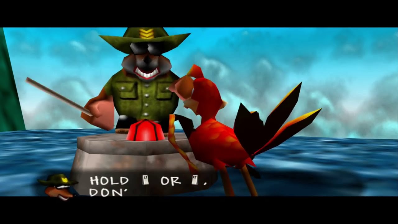 Banjo Tooie: Hailfire Peaks moves