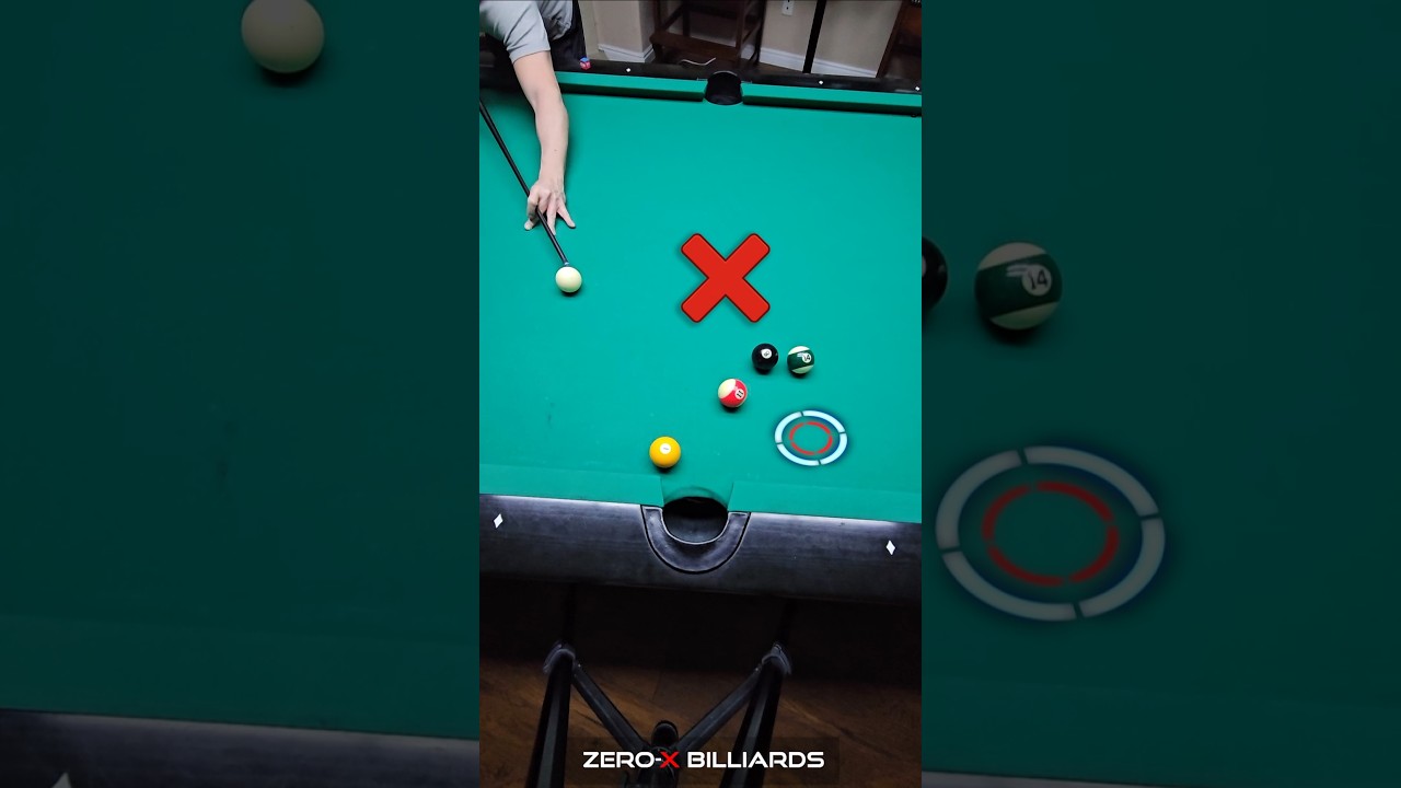 Avoid this MISTAKE - Solution - Pro Tips #pool1 #billiardsgame #billiards