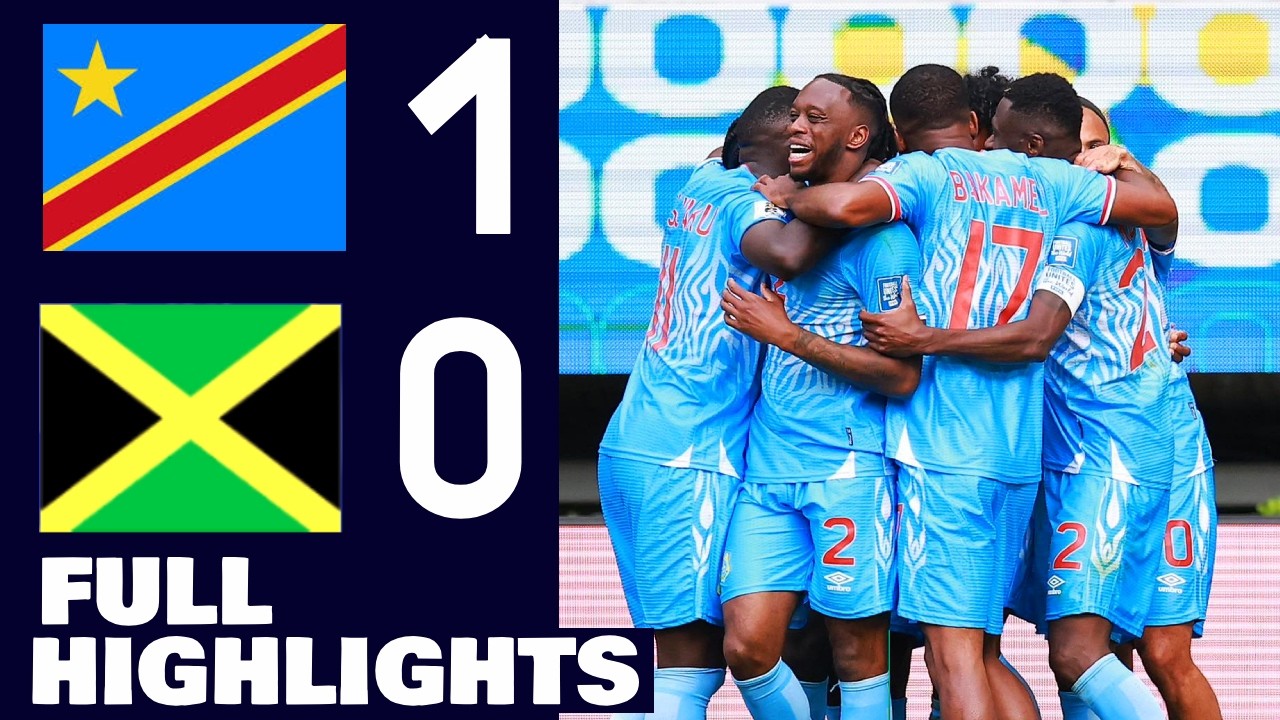 RDC vs JAMA&Iuml;QUE (1-0) R&Eacute;SUM&Eacute; COMPLET , Tous les buts & All Highlights ! Mondial 2026 🔥