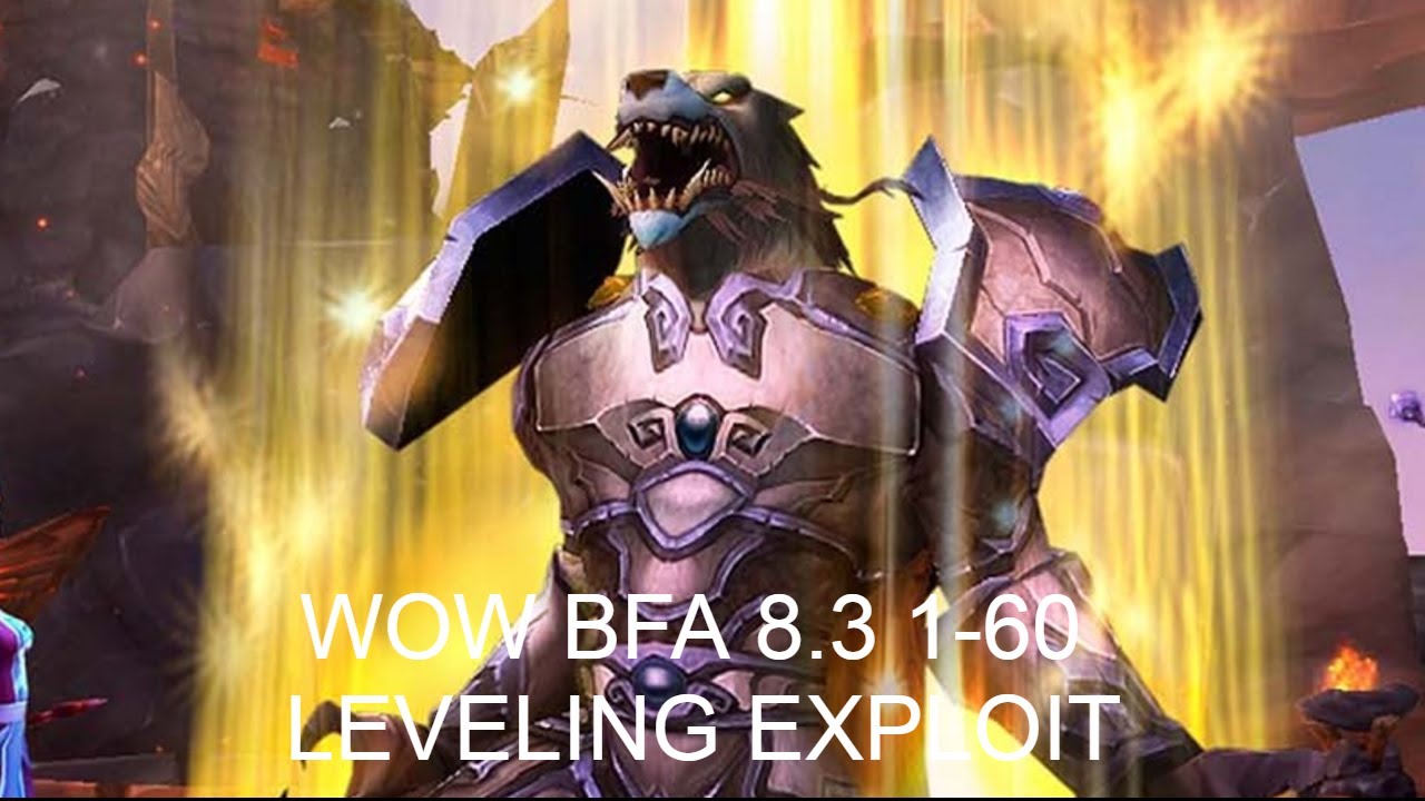 World of Warcraft BFA 8.3 1-60 Leveling guide