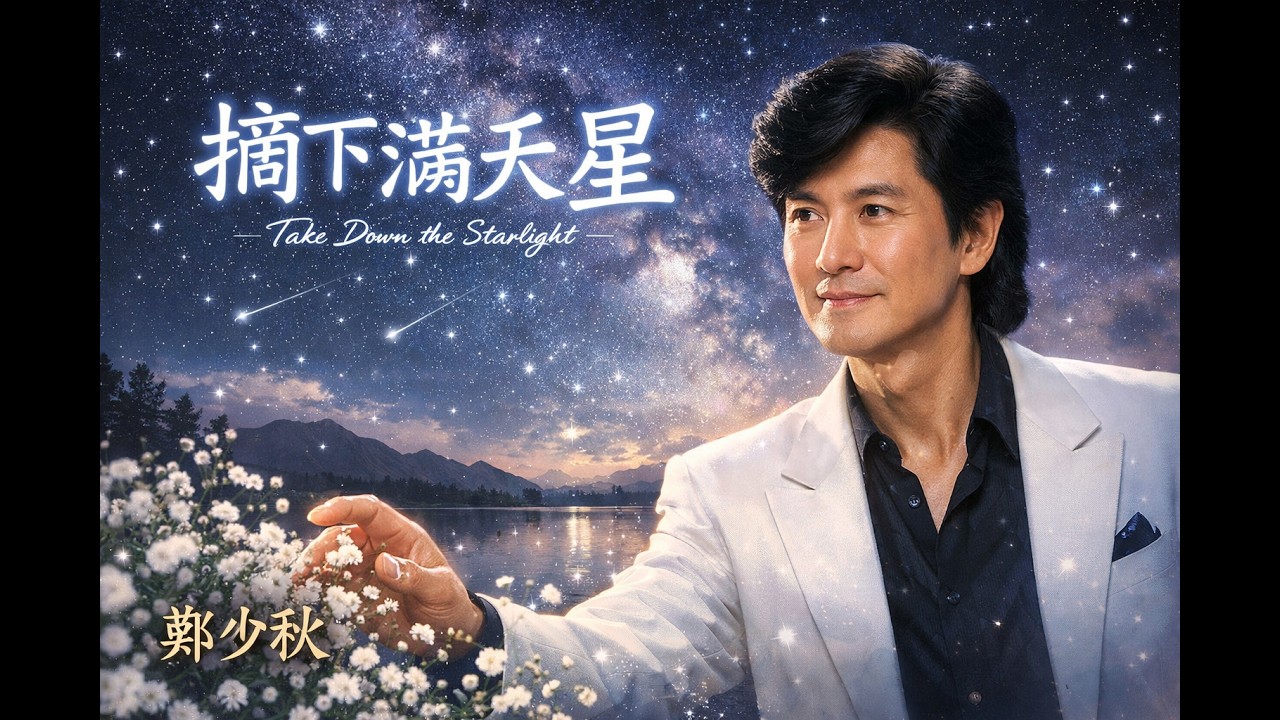 郑少秋 摘下满天星 Take down the starlight 吉他弹唱谱