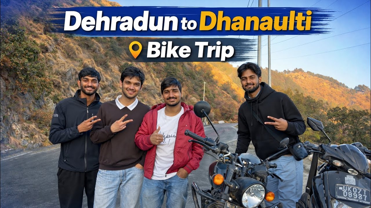 Dehradun to Dhanaulti Bike Trip 🏍️ | Ultimate Mountain Ride Adventure