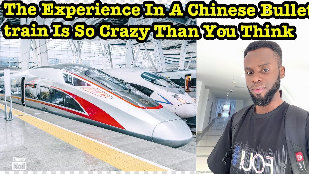Using a bullet train 🚄 in China as a foreigner is crazy experience