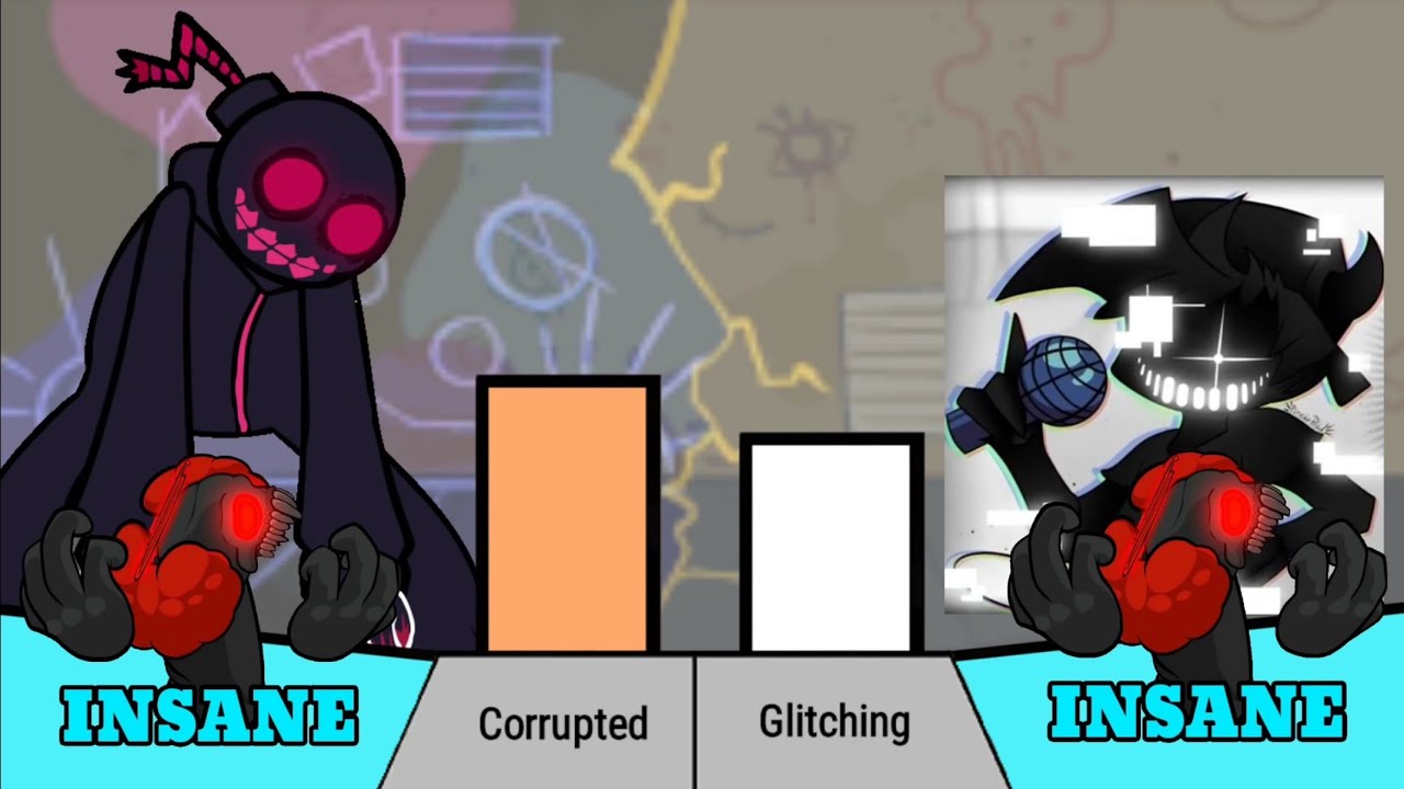 Whitty VS Corrupted BoyFriend Power Levels
