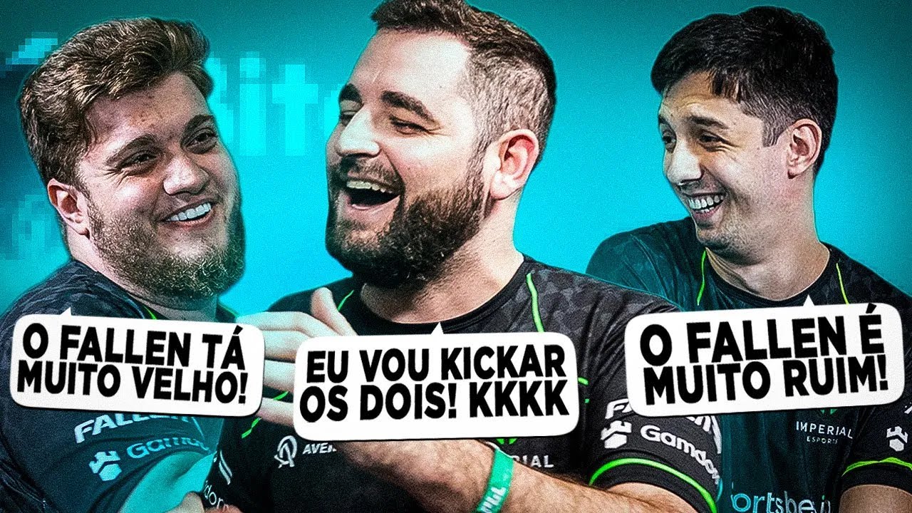 TENTE NÃO RIR com O X1 DA IMPERIAL! KKKKKK (FALLEN, BOLTZ, CHELO, VINI)