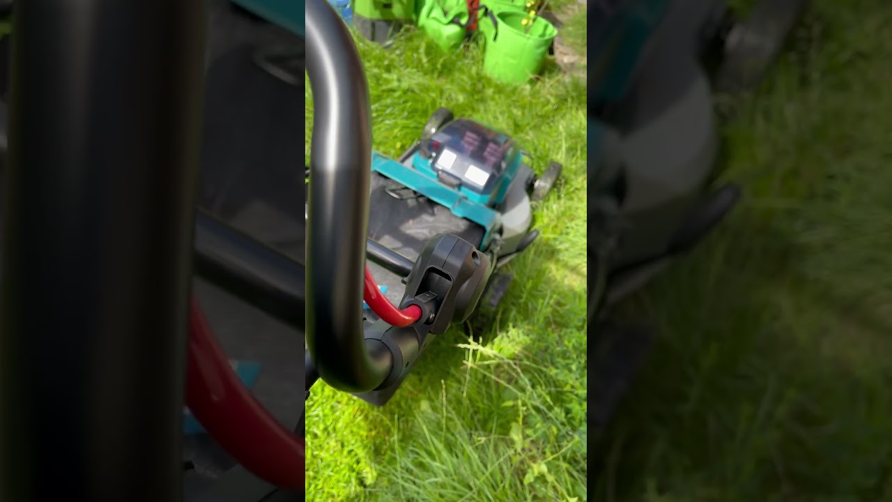 Rasenmäher Makita DLM533 mit 9Ah Akkus
