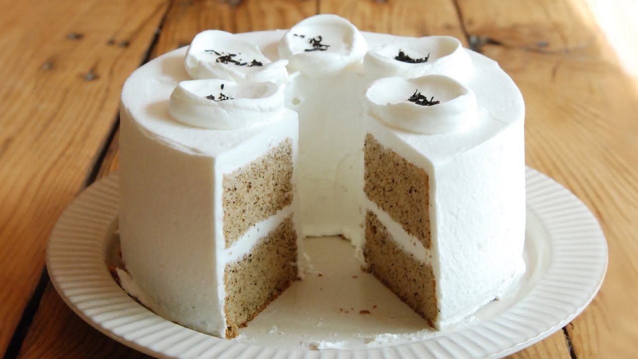 향긋, 폭신, 촉촉.. 혼자 다 해! 얼그레이 오렌지 쉬폰케이크 | earl grey orange chiffon cake