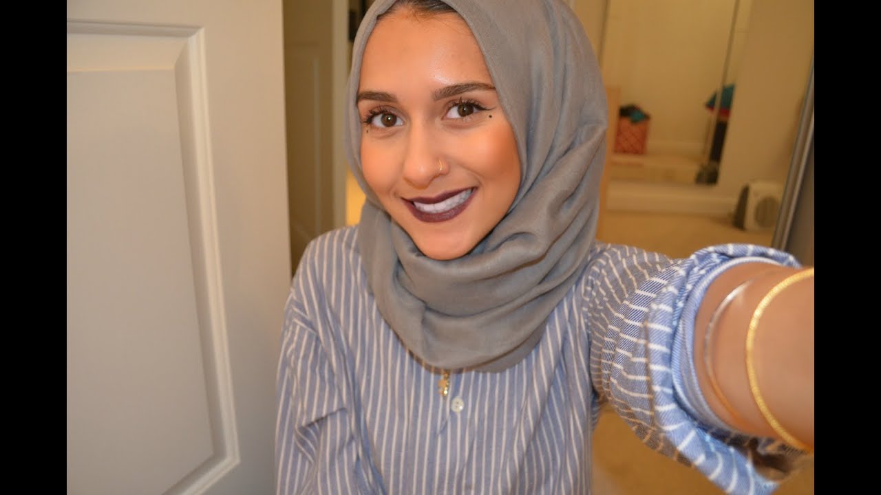CUTE N SIMPLE HIJAB STYLE!