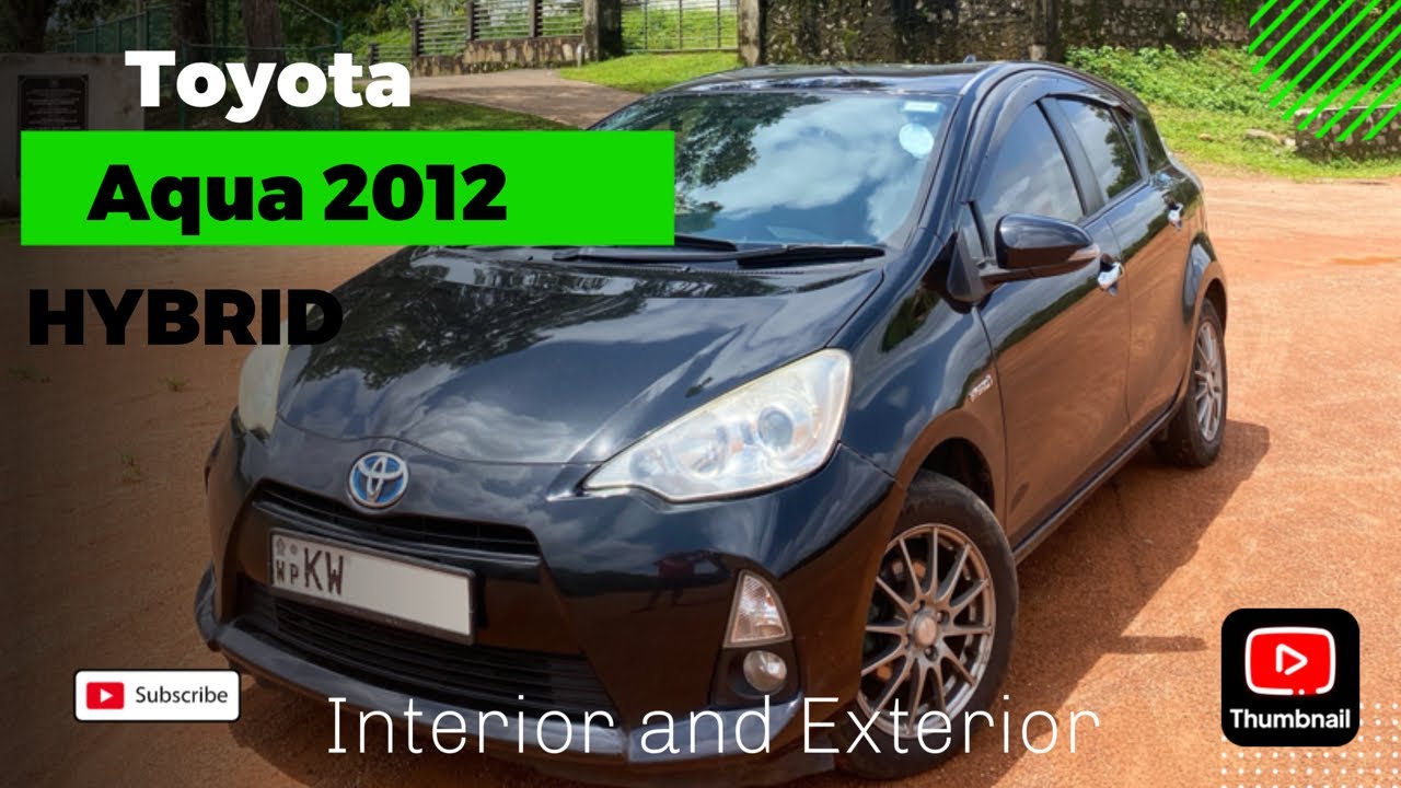 Toyota Aqua 2012 interior and exterior...