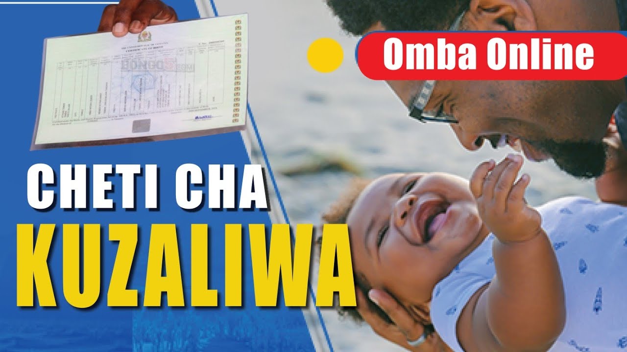 JINSI YA KUPATA CHETI CHA KUZALIWA ONLINE FUATA HATUA HIZI | #e-rita | #certificate
