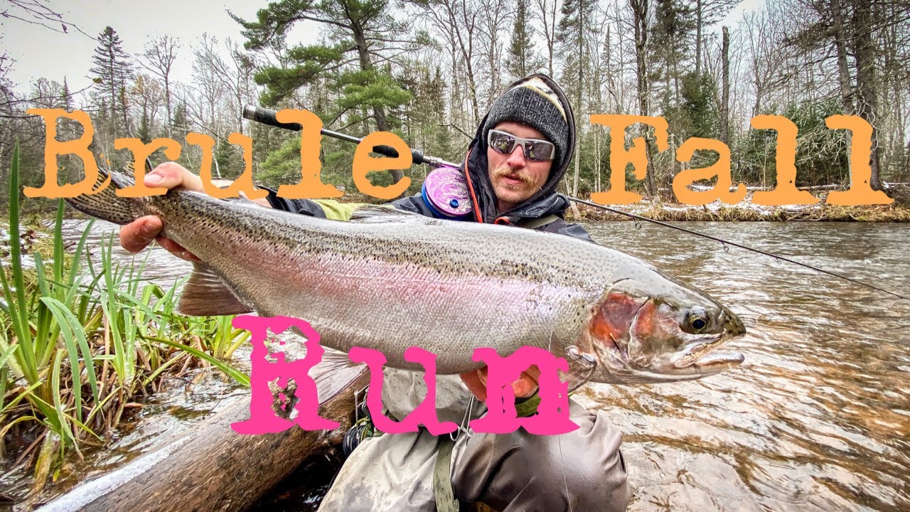How to Catch Fall Run Steelhead, Cohos and Browns (Brule River, WI)