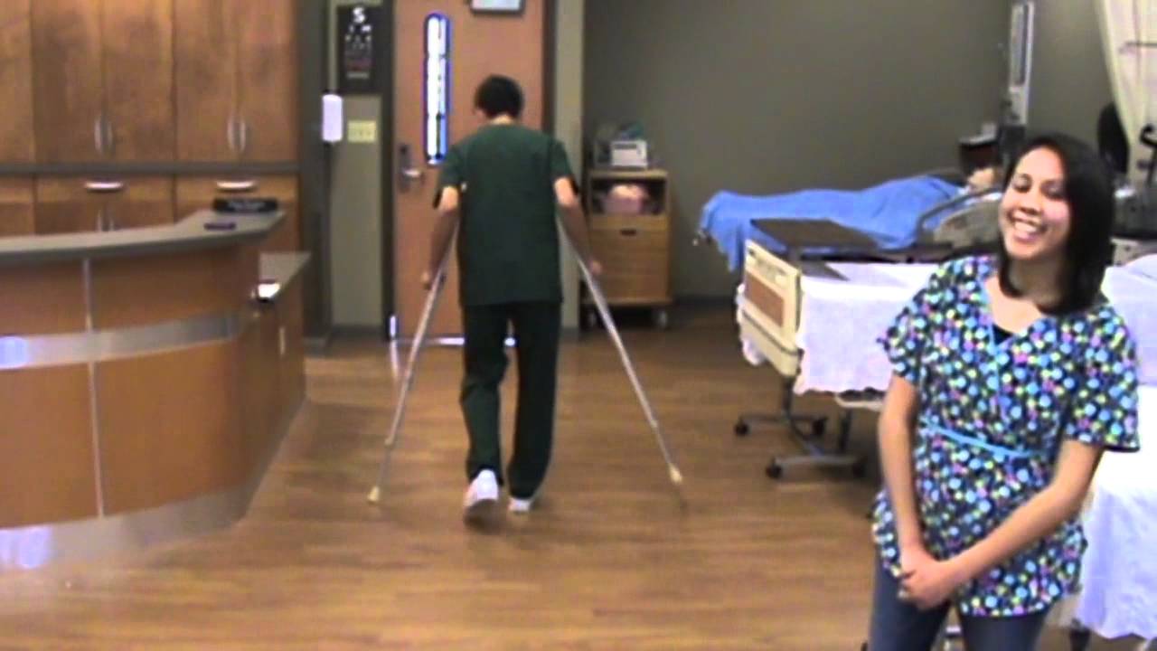 Southern Nursing Skills - Crutch Walking