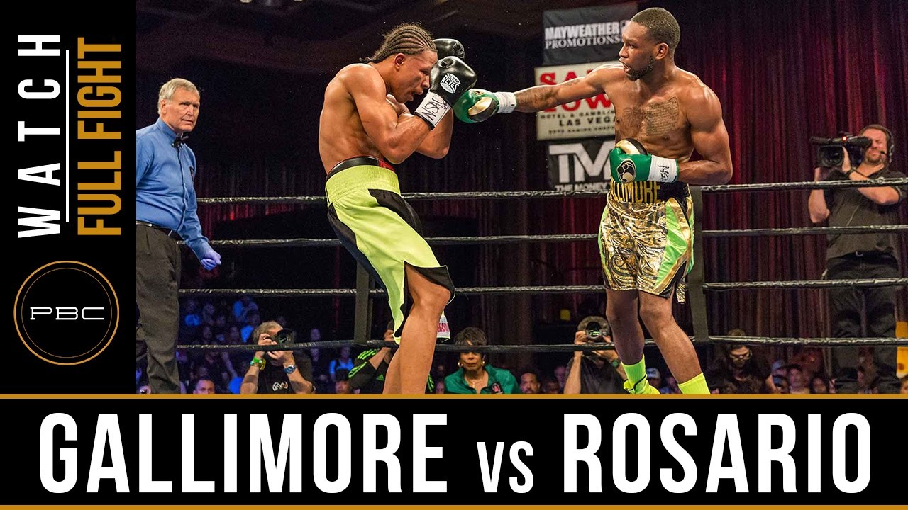 Rosario vs Gallimore FULL FIGHT: April 29, 2017 - PBC on FS1
