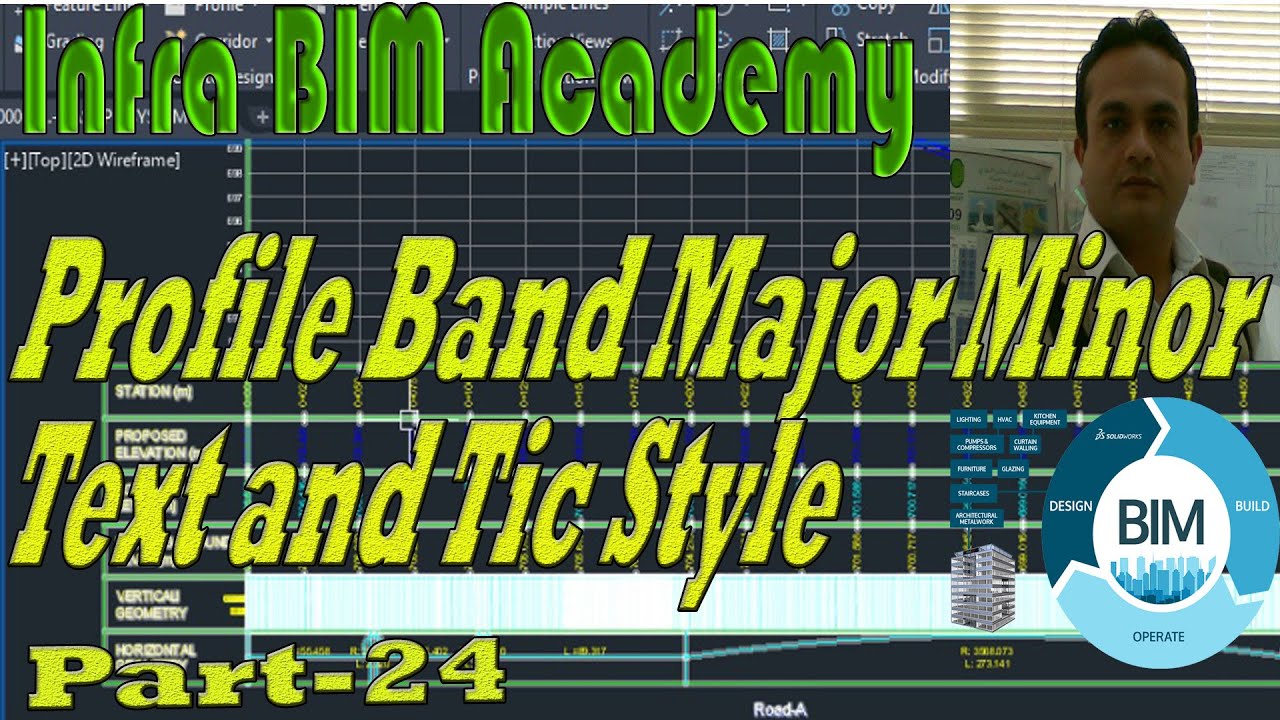 Utility Part-24 Profile Band Tick Style In Civil 3d Infra Bim Academy