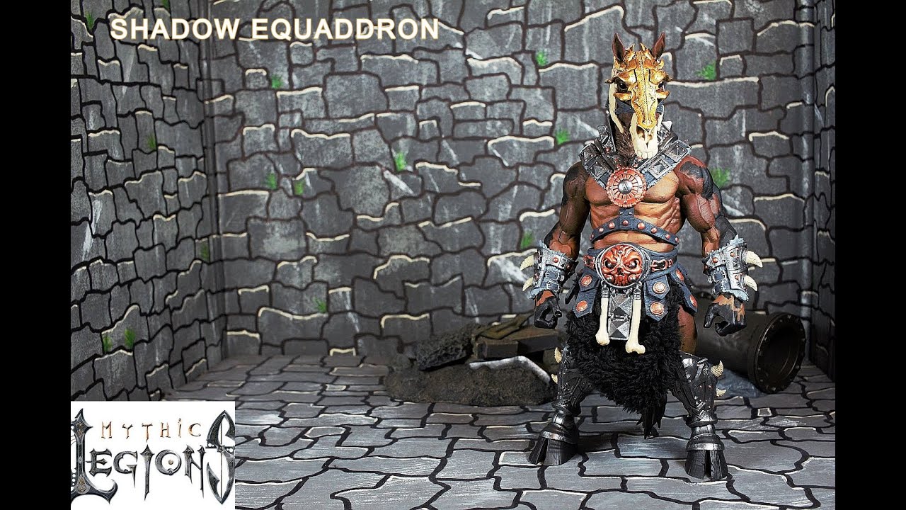 MYTHIC LEGIONS SHADOW EQUADDRON Action Figure Review & LEG FIX