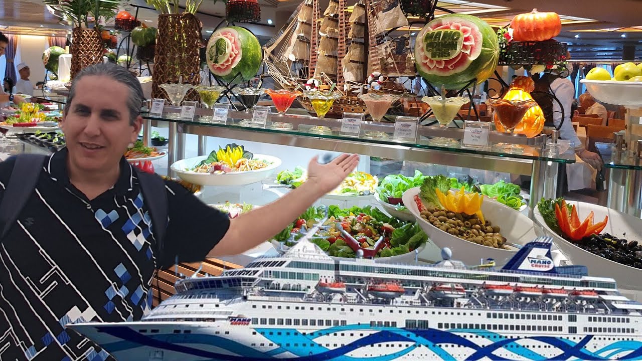 Cruise Dinner Buffet - Crown Iris, Mano Cruises