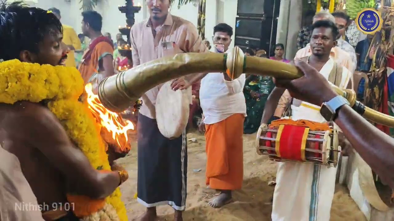 சுடலைமாடசாமி ஆவேச ஆட்டம்| வர்த்தகநாடார்குடியிருப்பு முத்தாரம்மன் கோயில் கொடைவிழா