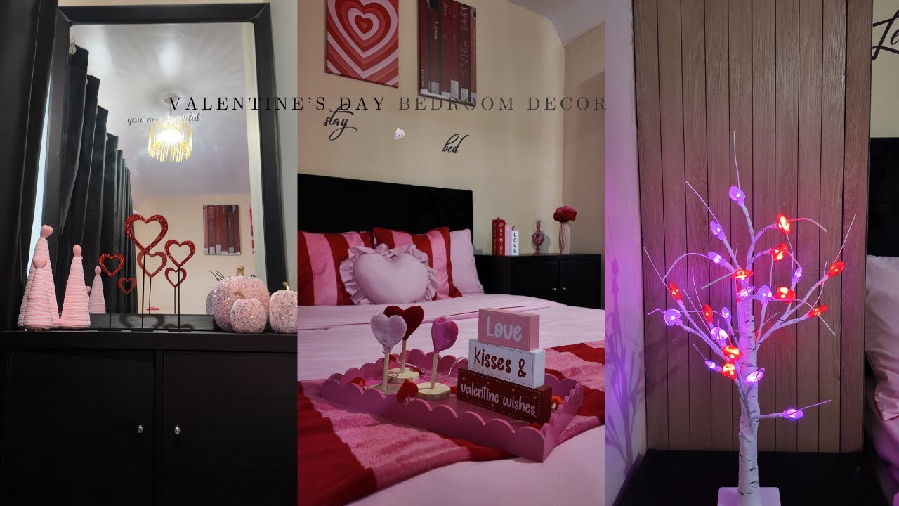 THE MONTH OF LOVE IS HERE, LET'S DECORATE FOR VALENTINE 2026| VALS DAY BEDROOM DECOR IDEAS PINK