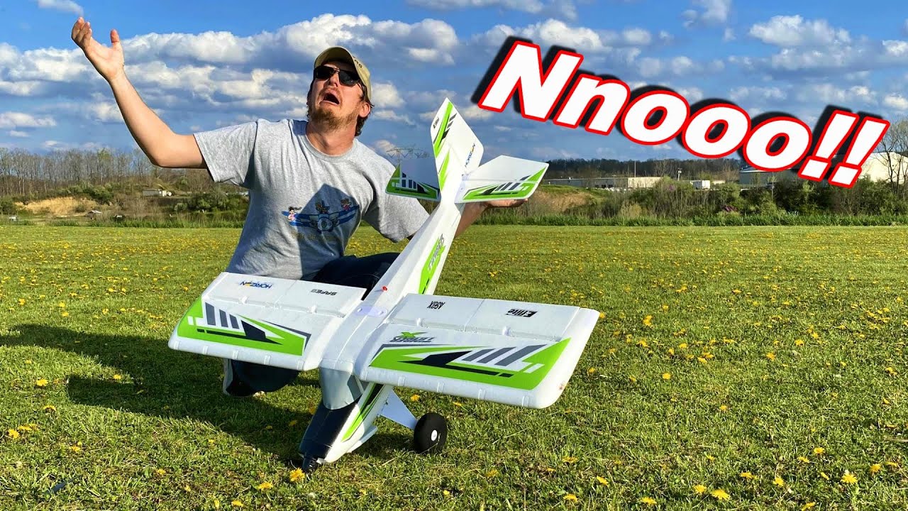 RC Plane Crash - SMASHED Straight into the Ground! - TheRcSaylors