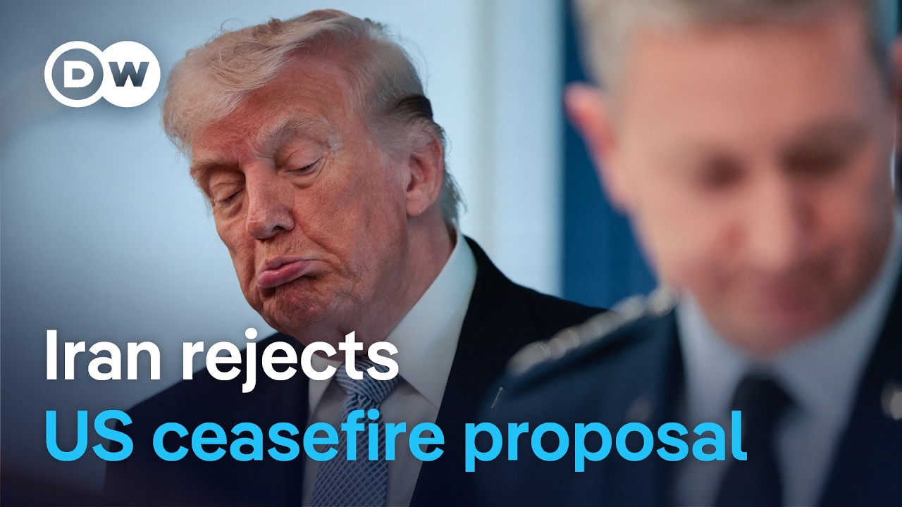 Iran rejects immediate reopening of Strait of Hormuz | DW News