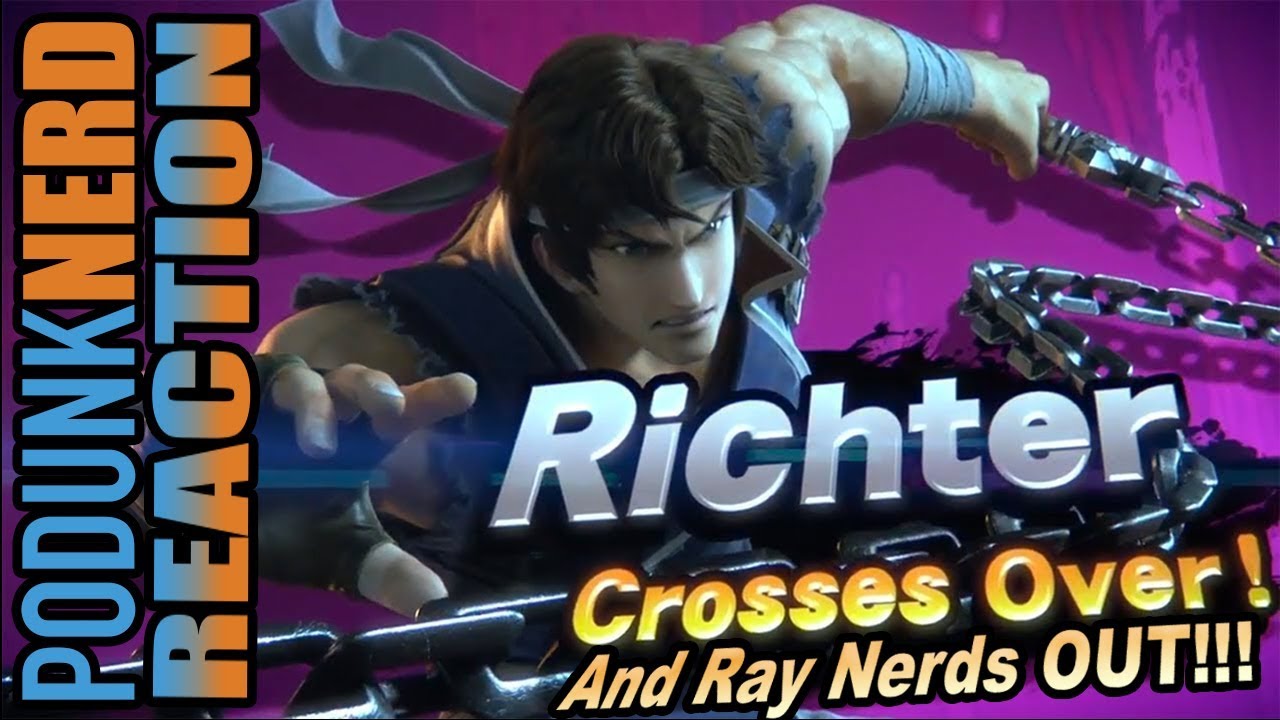 Smash Bros Ultimate Simon Belmont and Richter Belmont Reveal Reaction! Castlevania Smash Debut!