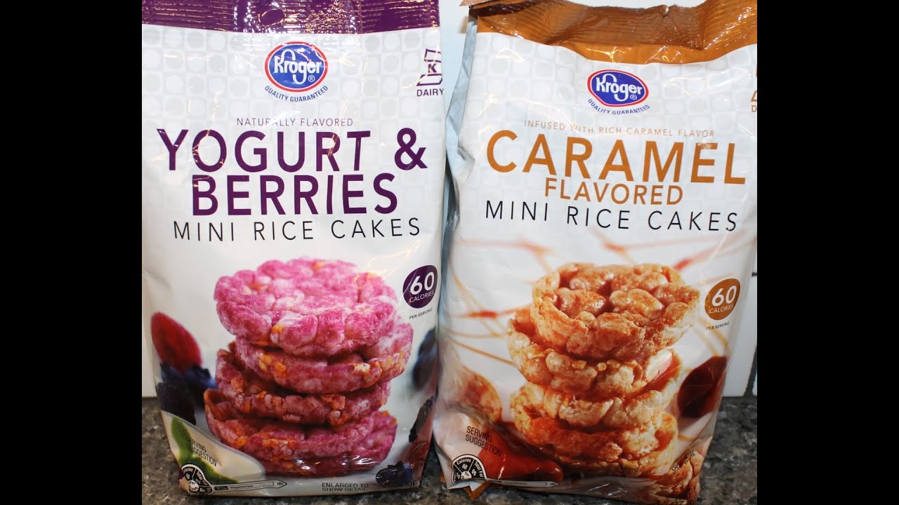 Kroger: Yogurt & Berries and Caramel Mini Rice Cakes Review