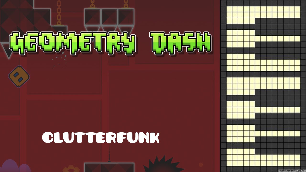 Geometry Dash - Clutterfunk [Piano Cover]