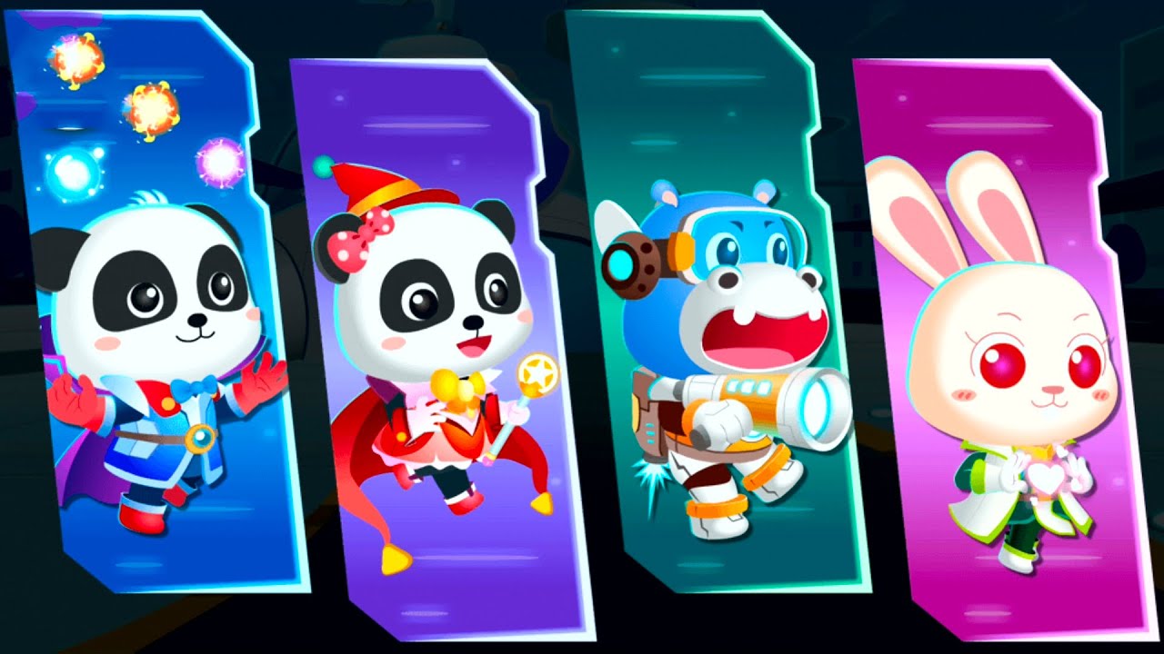 Little Panda's Hero Battle Game | Gameplay Walkthrough Baby Panda | By Babybus Games Ep #4