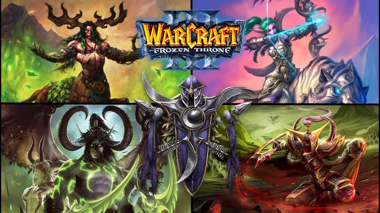 All Warcraft 3 NIGHT ELF Heroes EXPLAINED | Warcraft History
