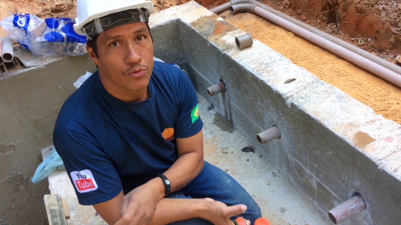 TRUQUE DE COMO FIXAR OS CANOS DA PISCINA - MONTAGEM DE PISCINA PASSO A PASSO VIDEO #9