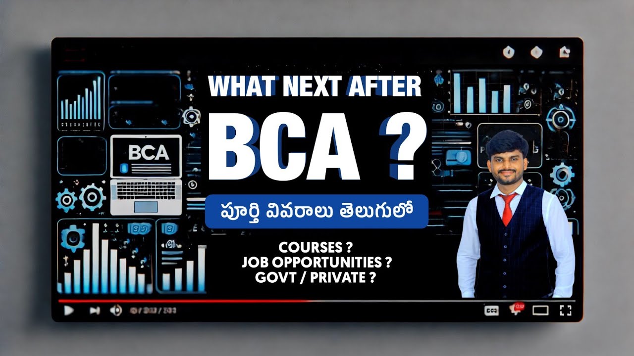 🔥 What Next After BCA? Best Career Options, Jobs & Higher Studies Guide 2025! 📚💼