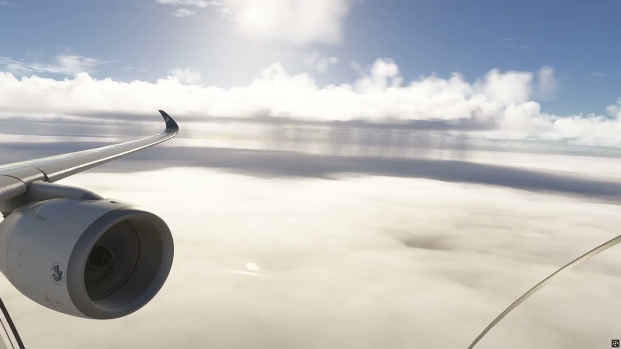 Inibuild A350 | Landing in low visibility at LFPG | VATSIM | MSFS 2024 | 4K