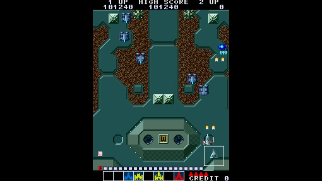 Alpha Mission [Arcade Longplay] (1985) SNK