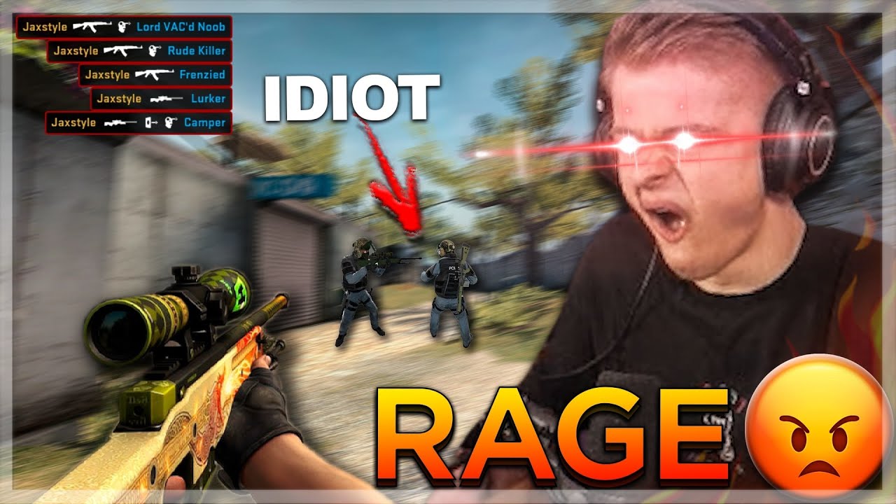 Jeg Fik De DÅRLIGSTE TEAMMATES i CSGO (RAGE HIGHLIGHT!)