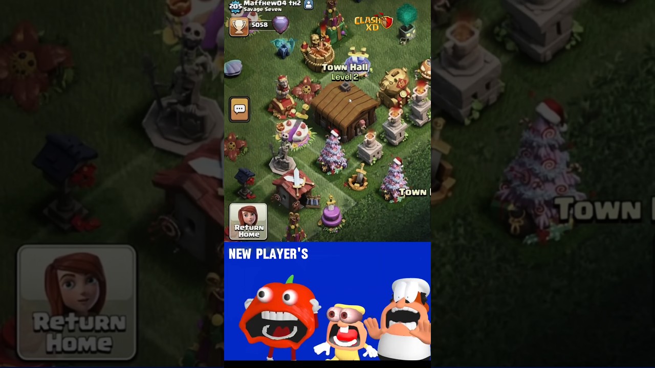 РЕДКИЙ АККАУНТ 💀 - COC #clashofclans #cocshorts #shorts #supercell #coc