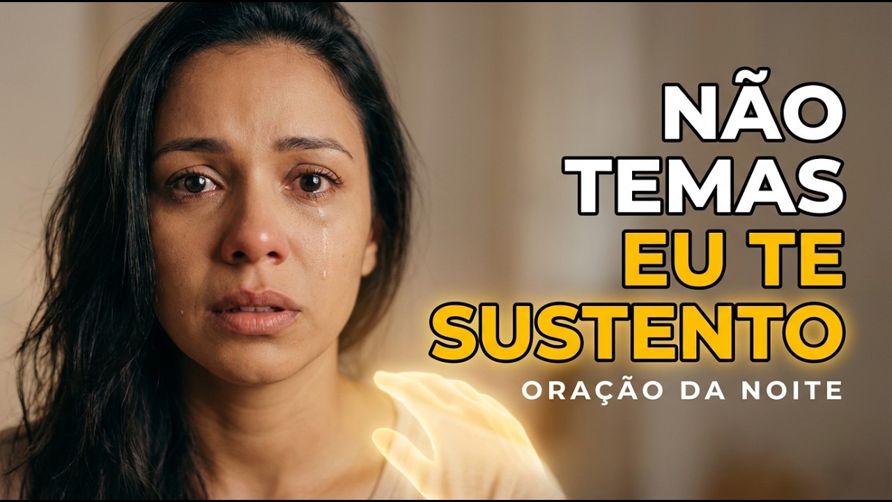 Não Tenha Medo, Eu Estou Contigo | Oração Poderosa da Noite por Paz, Proteção e Descanso