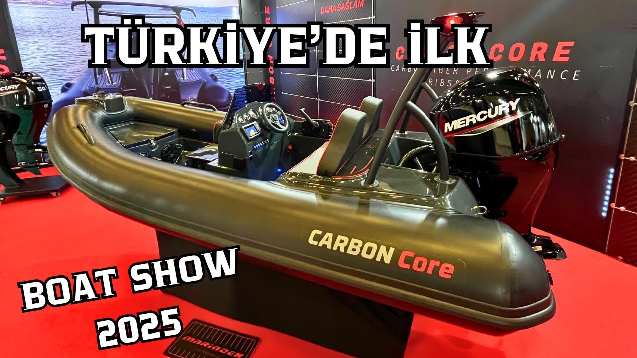 ŞAKA DEĞİL TAMAMEN GERÇEK ✨ CARBON BOT 🚤  BOAT SHOW 2025 CNR EXPO