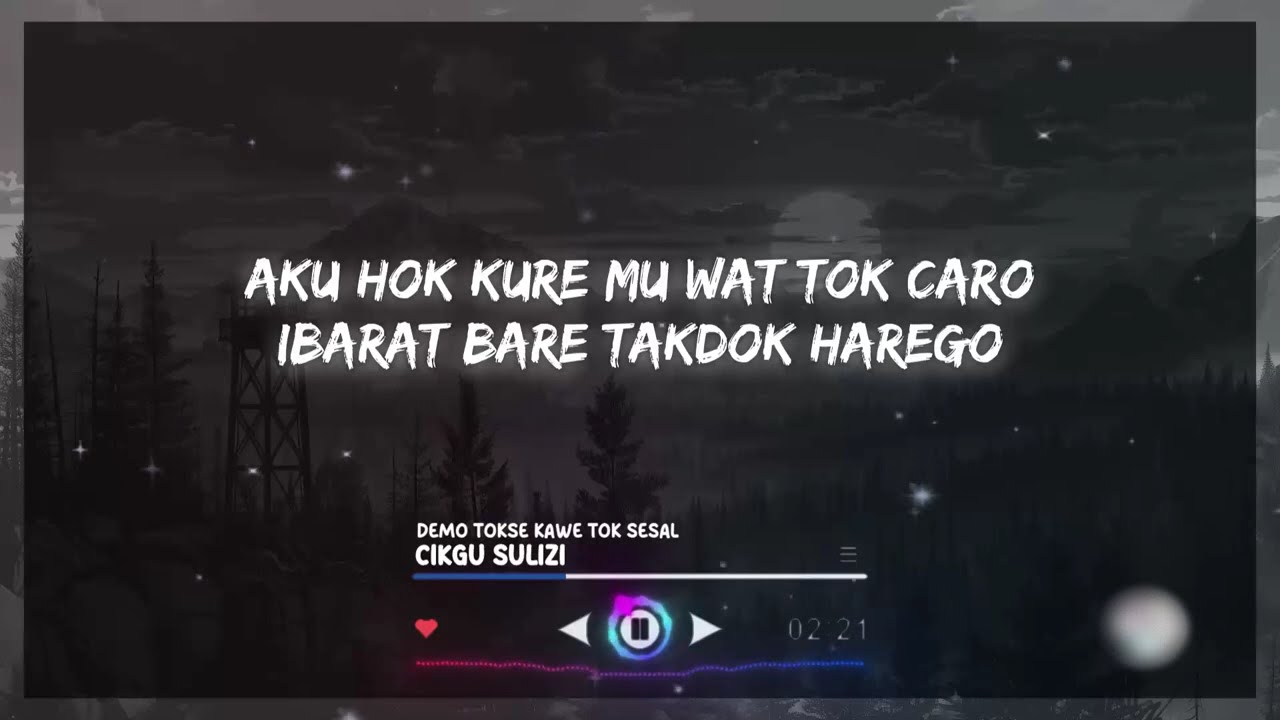 (DIKIR) Cikgu Sulizi - Demo Tokse Kawe Tok Sesal (LIRIK)