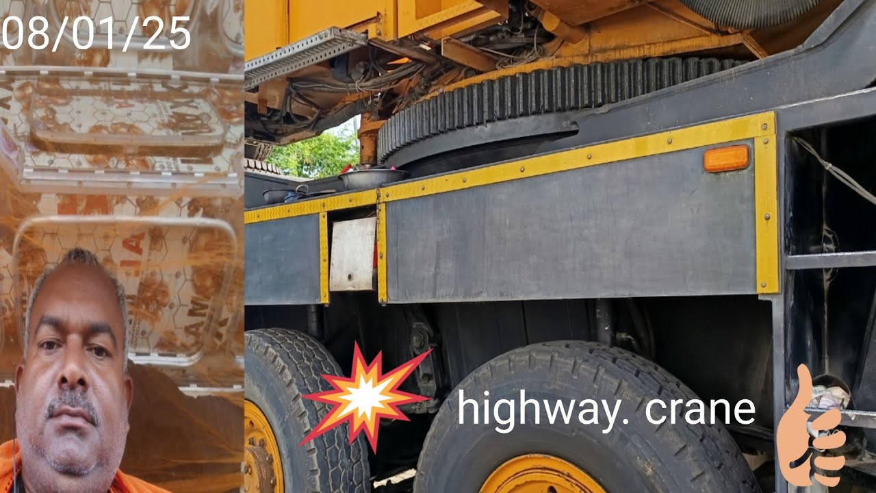 6 January 2025...terex.demag.ac400..highway.crane